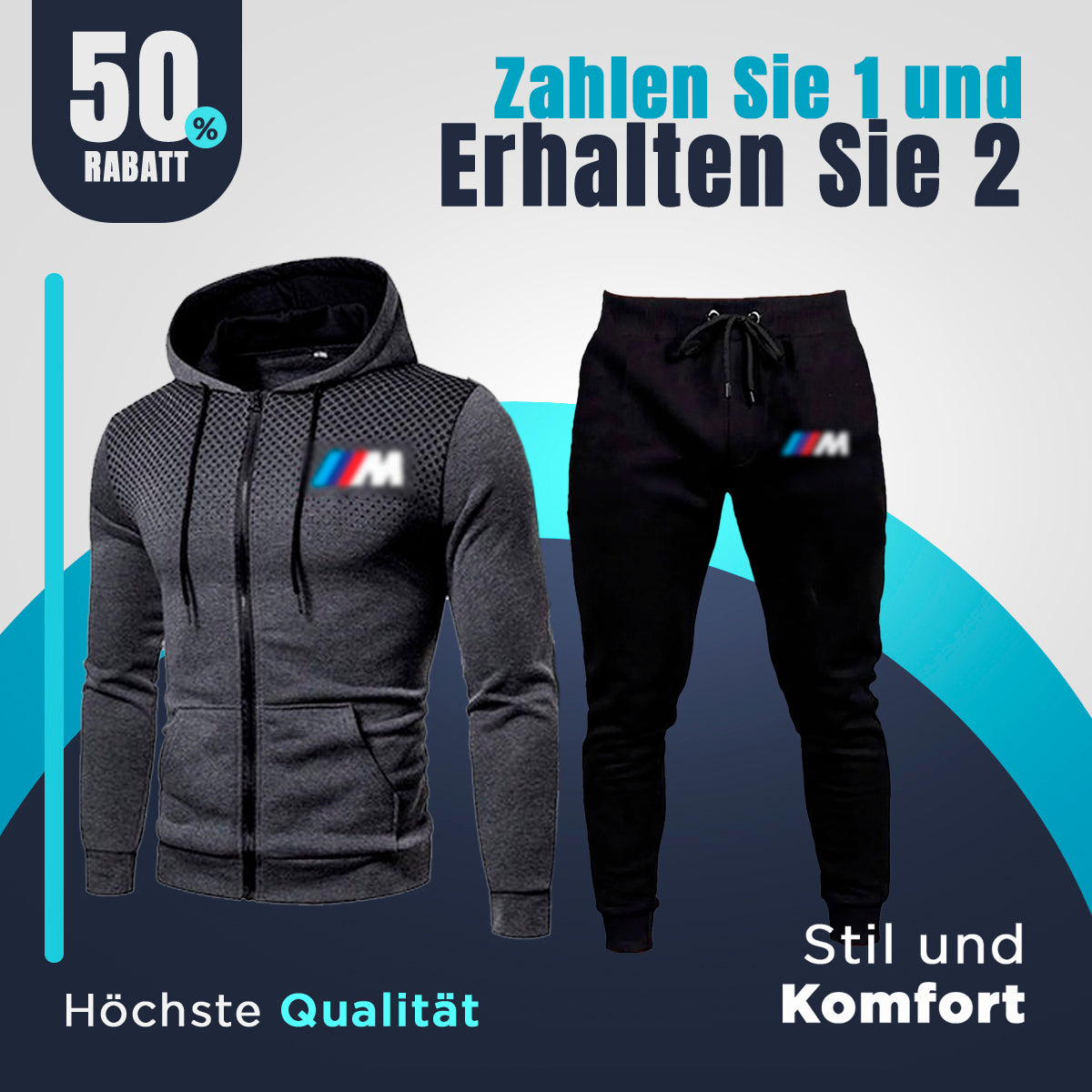 [KAUFEN SIE 1, ERHALTEN SIE 2] Bausatz für Jacke und Hose MSPORT Essential #4