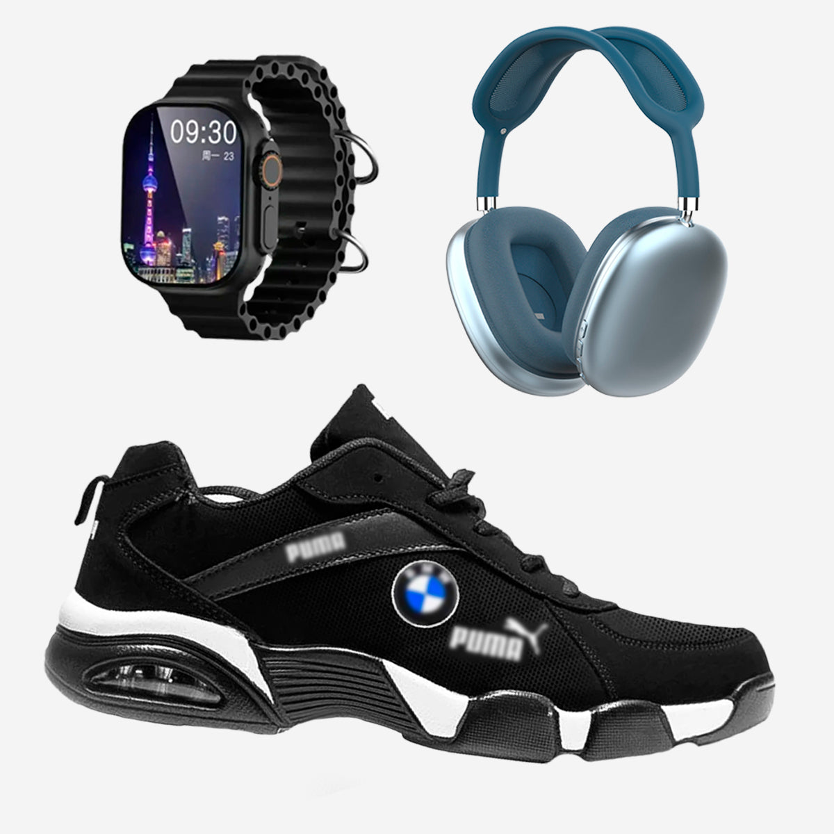 [KAUFEN 1 GET 3] Turnschuhe BMW + Smartwatch Series 8 + Kopfhörer